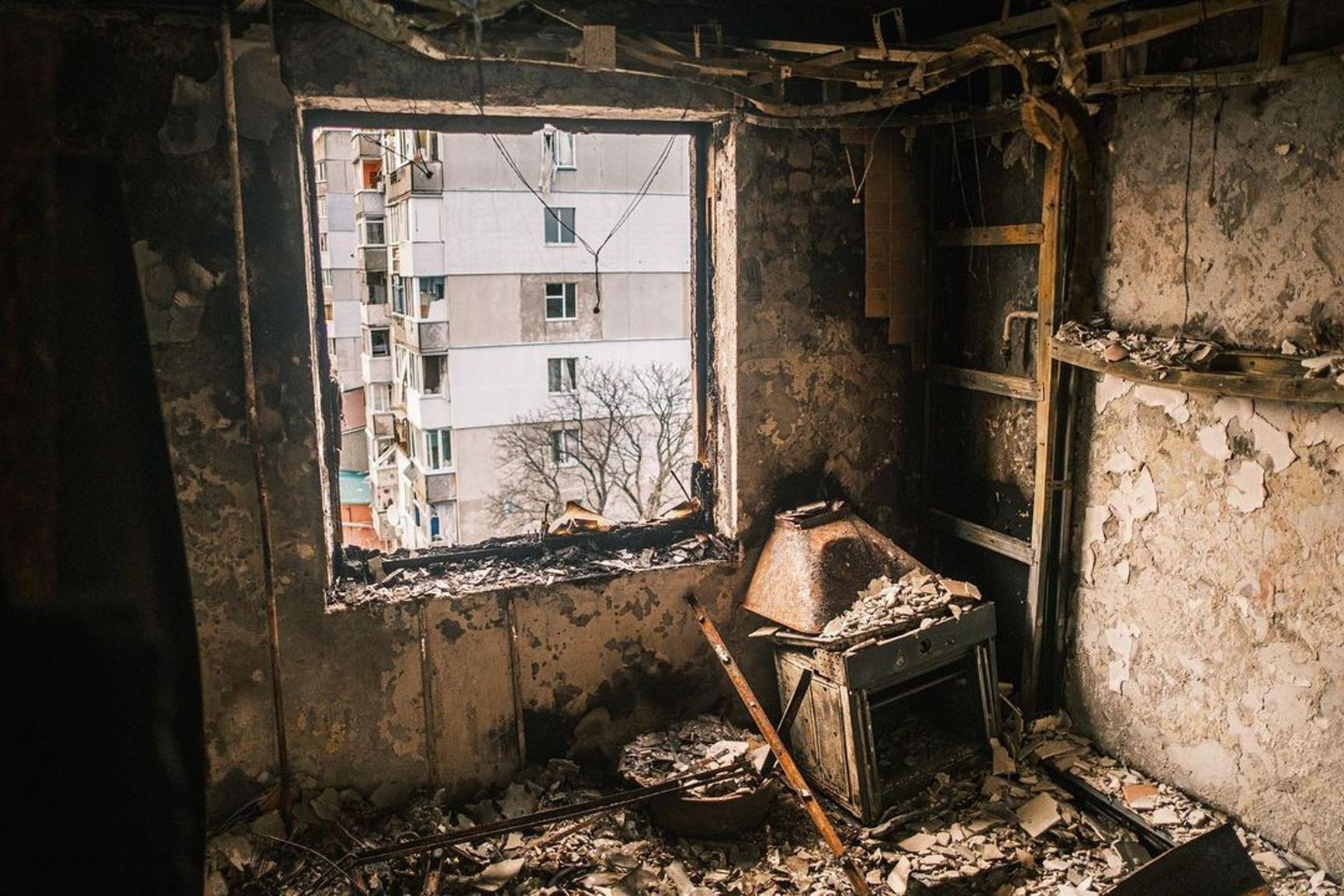 Borodianka, April 2022