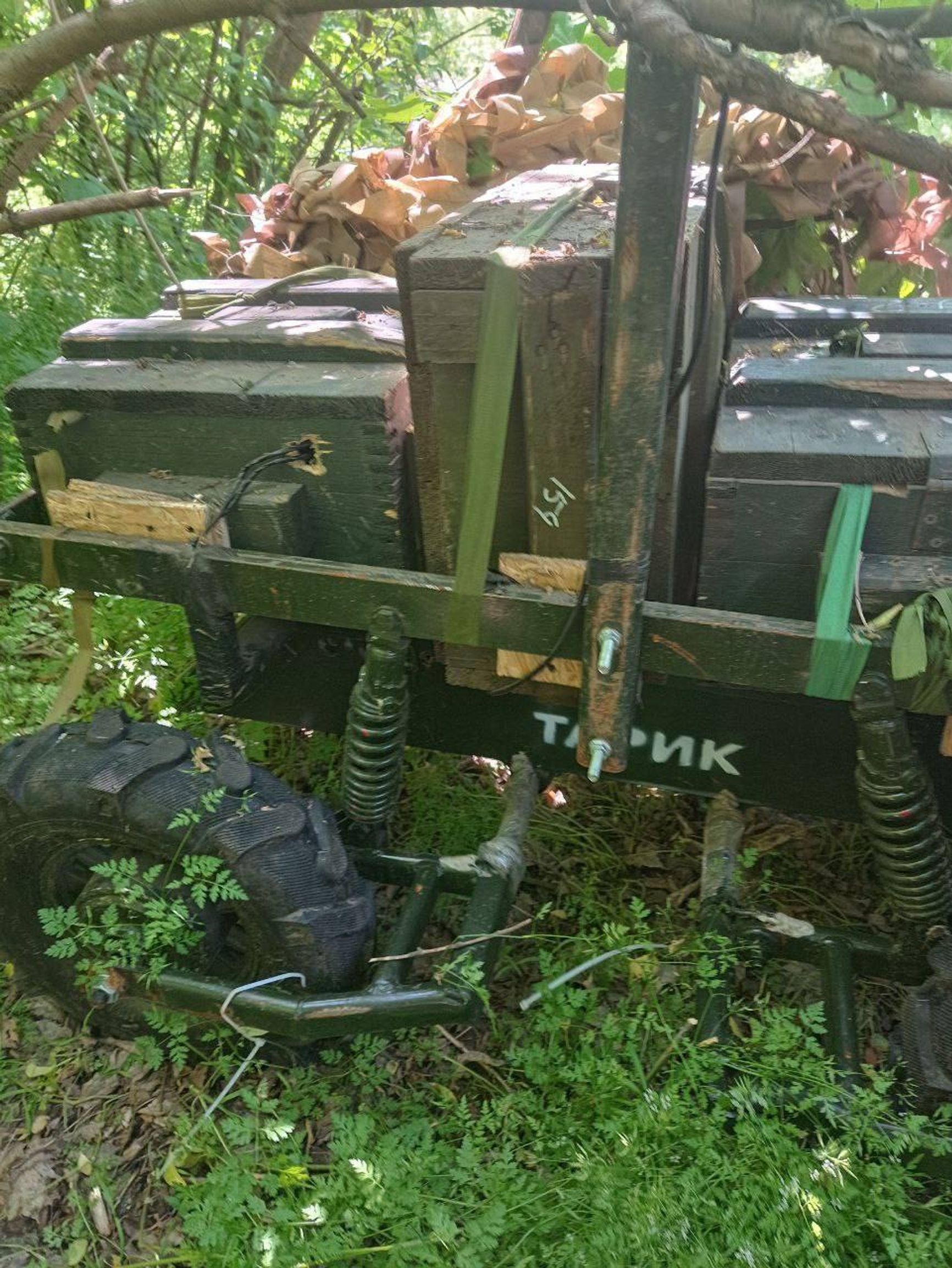 Российский наземный дрон «Тарик»