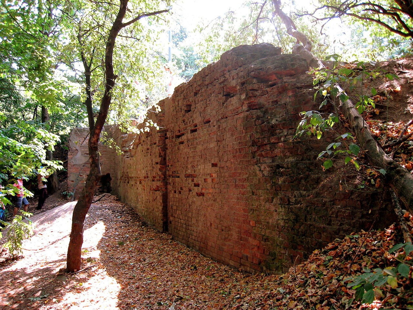 The ruins of the Krynkin restaurant on Vorobyevy Gory (Sparrow Hills)