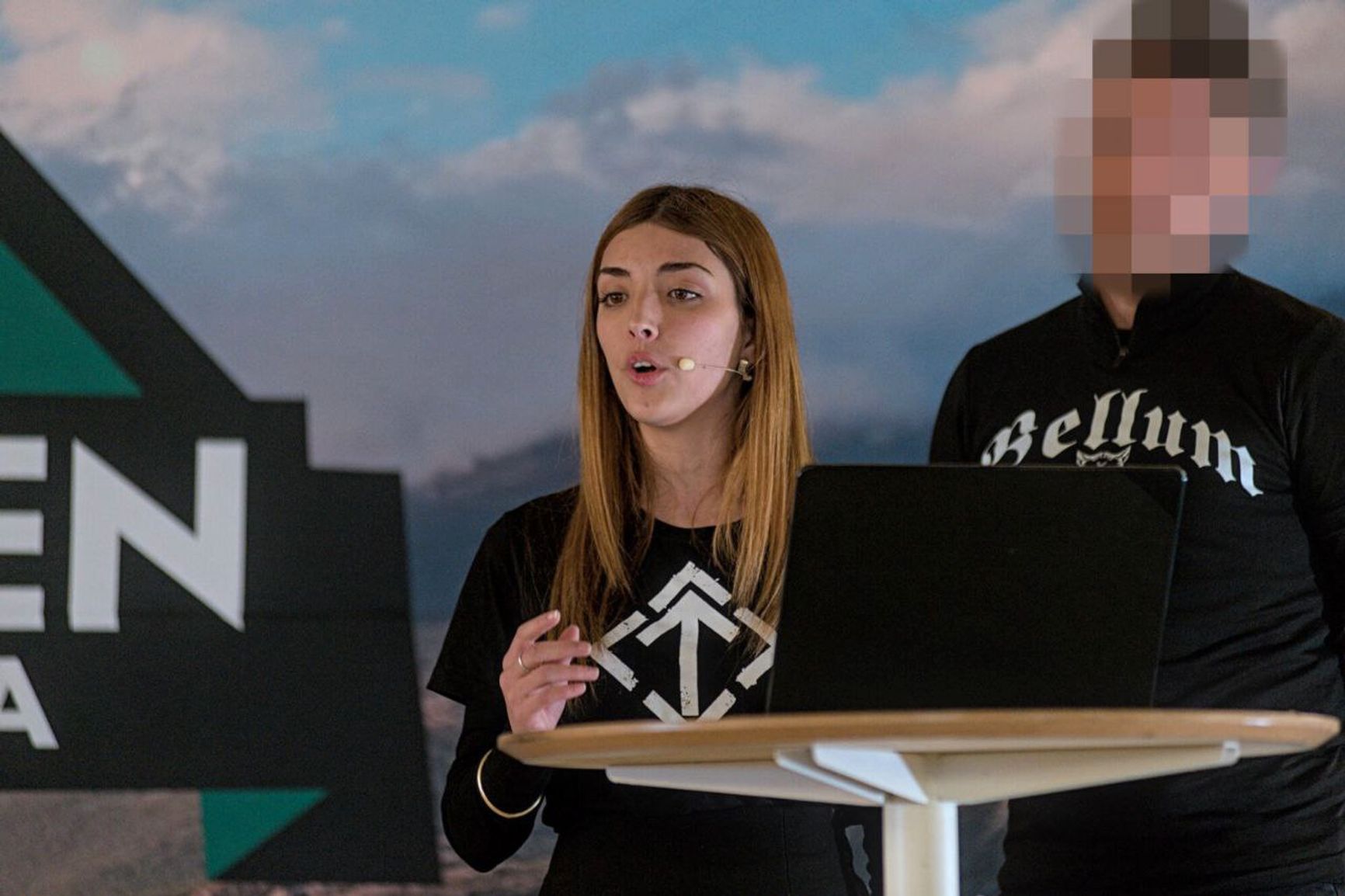 Испанская неонацистка Изабель Перальта