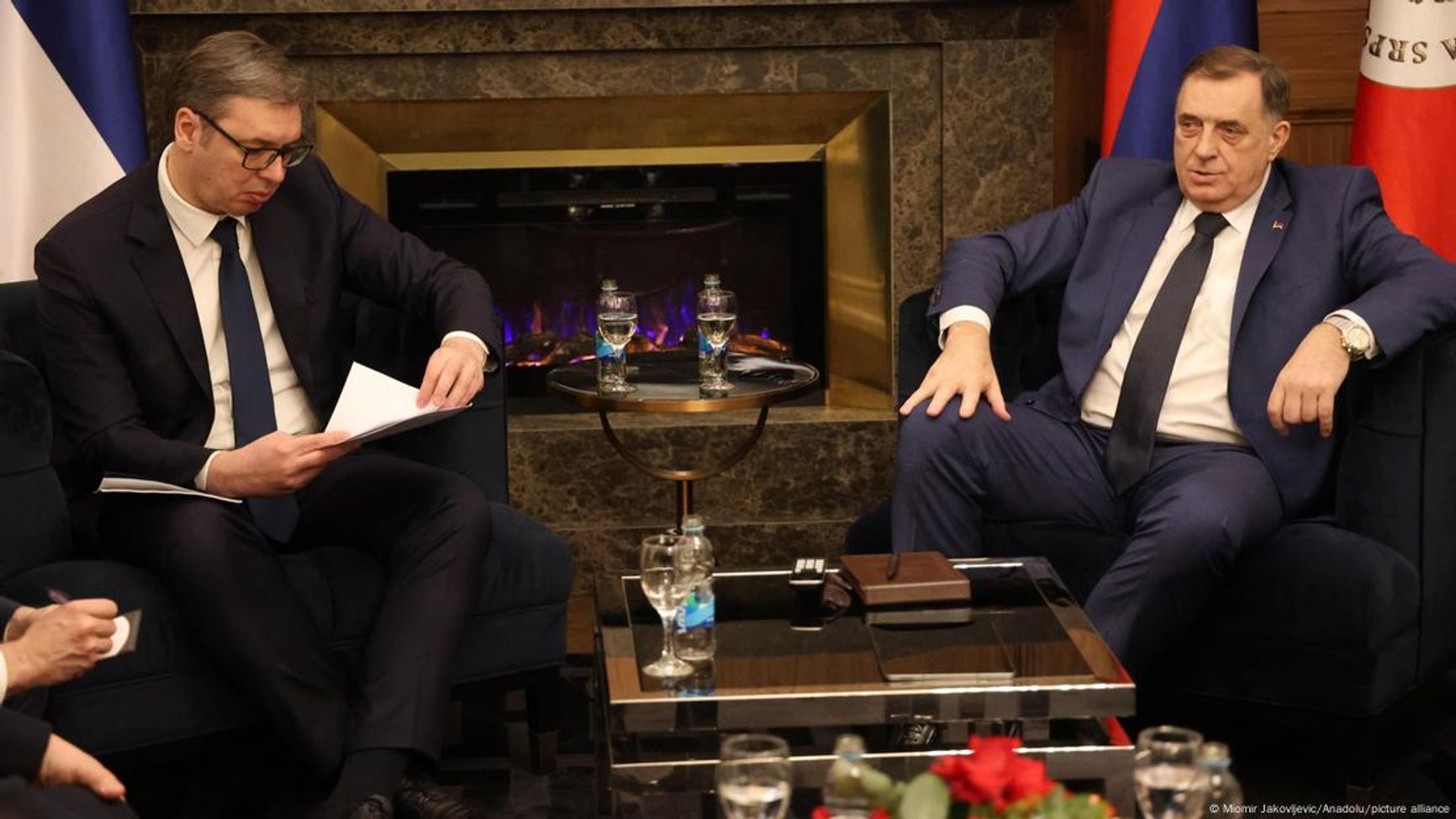 Мирослав Додик в Белграде на встрече с сербским президентом