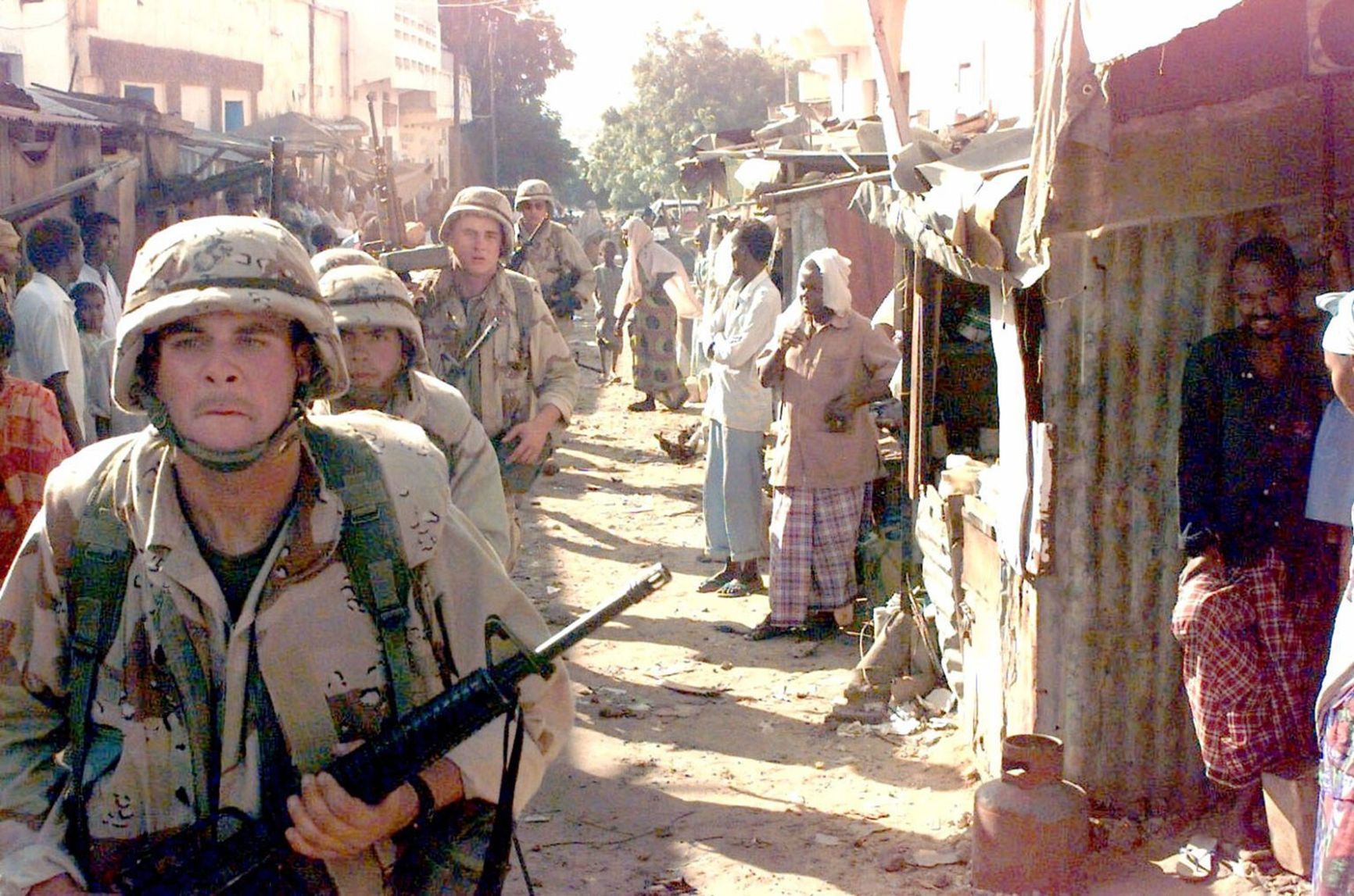 U.S. troops in Somalia